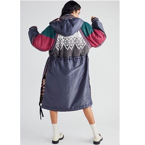 Free People Sienna Reversible Parka Jacket - Picture 3 of 10